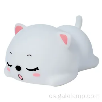 Lámpara LED para niños lindo con adorable diseño de gatos